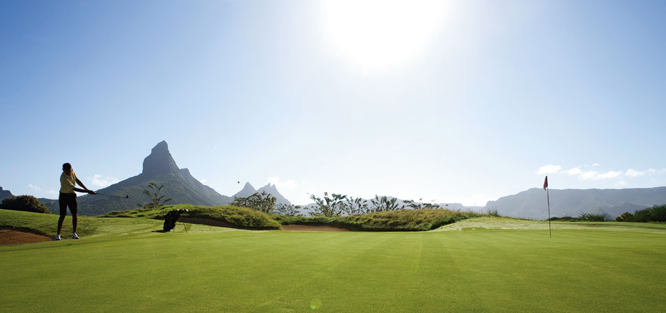 Mauritius golf pole golfowe