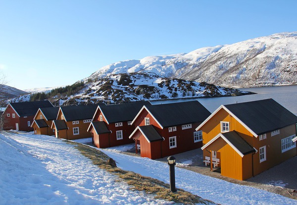 Honningsvag, Przylądek Północny i Tromso, Norwegia, Koło Podbiegunowe