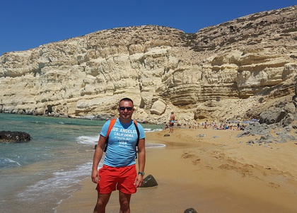 Red beach Kreta