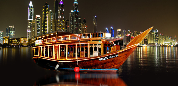 Nocny rejs po Dubaju - Marina