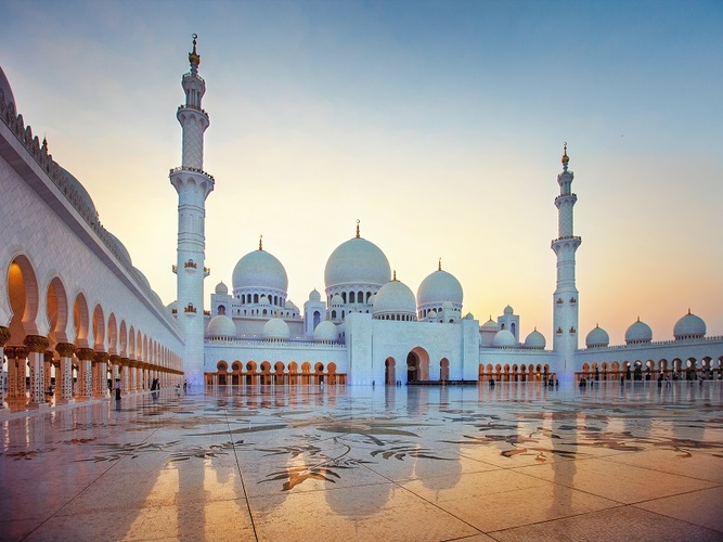 Abu Dhabi - Meczet Szejka Zayeda