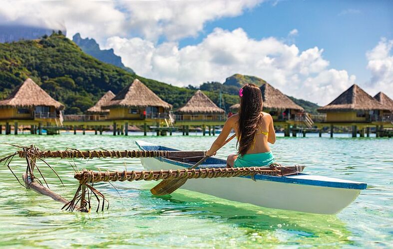 Polinezyjskie canoe