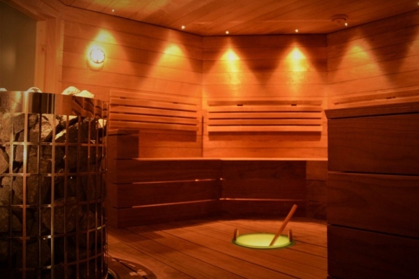 Sauna w hotelu apukka resort rovaniemi