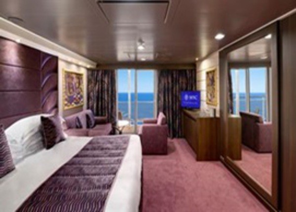 Kabina MSC Yacht Club Deluxe Suite