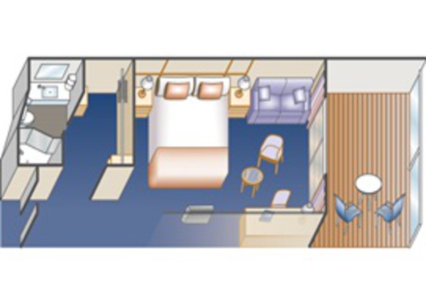 Kabina Deluxe z balkonem