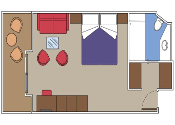 Kabina MSC Yacht Club Deluxe Suite