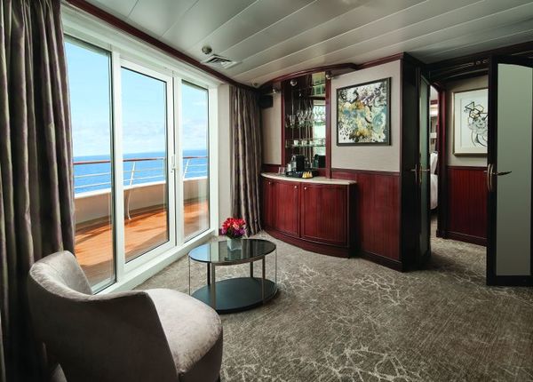 Penthouse z dużym balkonem