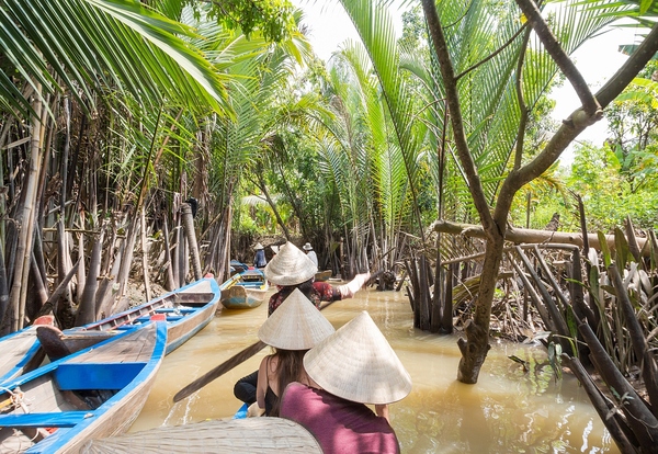 Odkrywanie delty rzeki Mekong