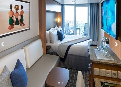 Kabina z balkonem typu Concierge Class